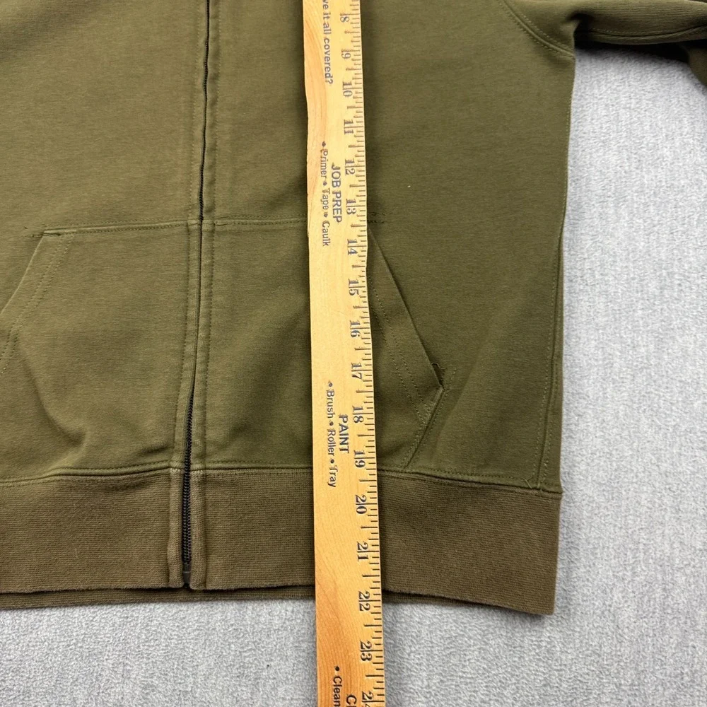 Polo Ralph Lauren Hoodie Kids Medium 10-12‎ Olive Green Full Zip Sweatshirt Pony